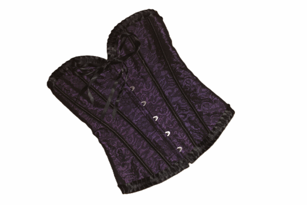 Gothic purple corset