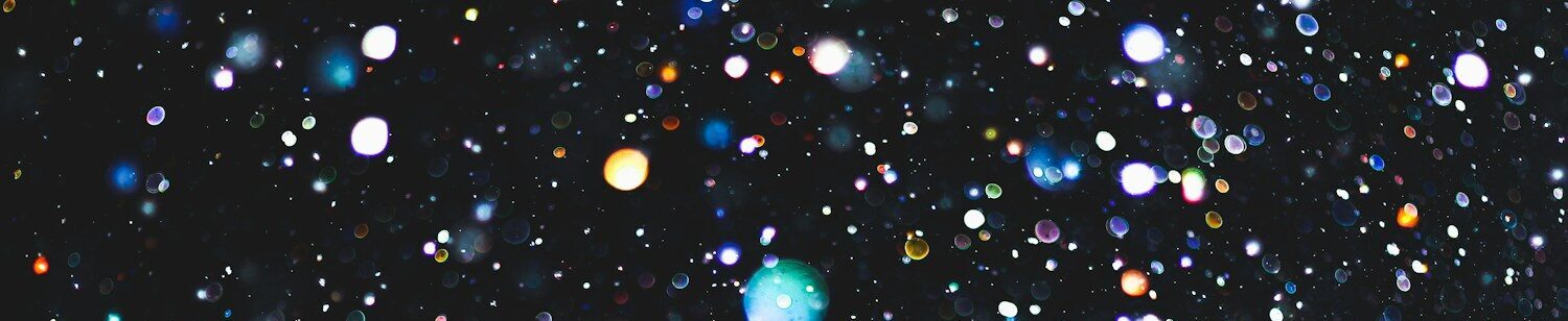 Photo by Thor Alvis multicolored bokeh lights